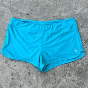 Carve Designs Turquoise Blue Swim Shorts Women's Size XL